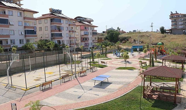 Alanya Belediyesi'nden Payallar Mahallesi'ne yeni park