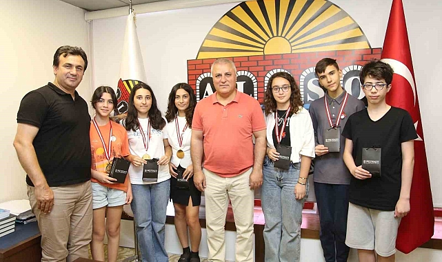 ALTSO Başkanı Erdem'den, LGS birincilerine altın