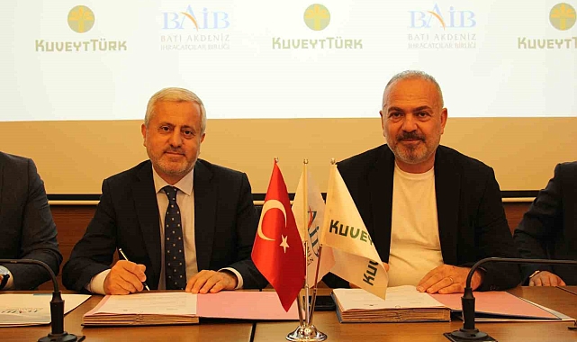 BAİB ile Kuveyt Türk ihracatçıya destek protokolü imzaladı