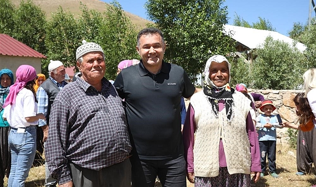 Başkan Yücel'den 23 yaylaya hizmet