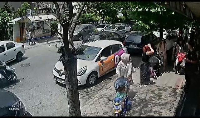 Bebek arabalı kadınlara taciz iddiası