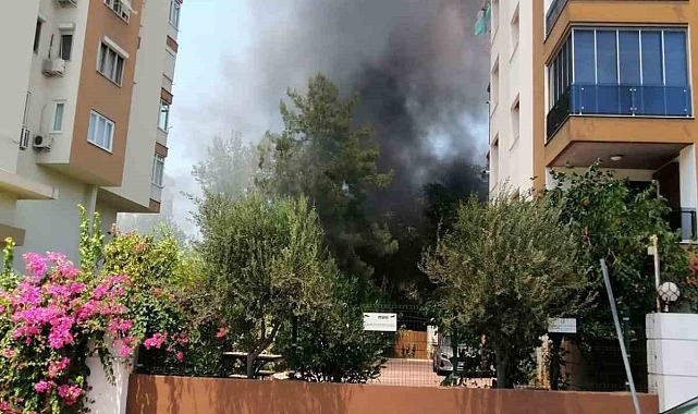 Boş binada çıkan yangın kısa sürede söndürüldü