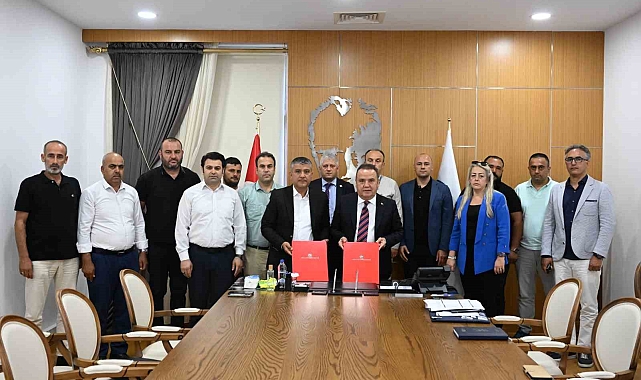Büyükşehir Aksu Güzelyurt'a modern pazar yeri yapacak