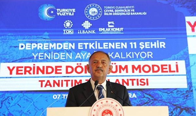 Deprem bölgesi için hibe ve kredi desteği ile 'Yerinde Dönüşüm' projesi