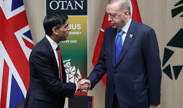 Erdoğan, İngiltere Başbakanı Sunak ile görüştü