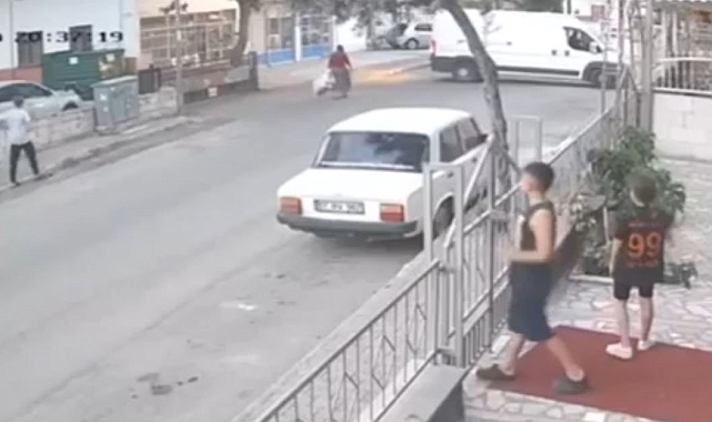 Evine dönerken kazada can vermişti, o anlar kameraya yansıdı