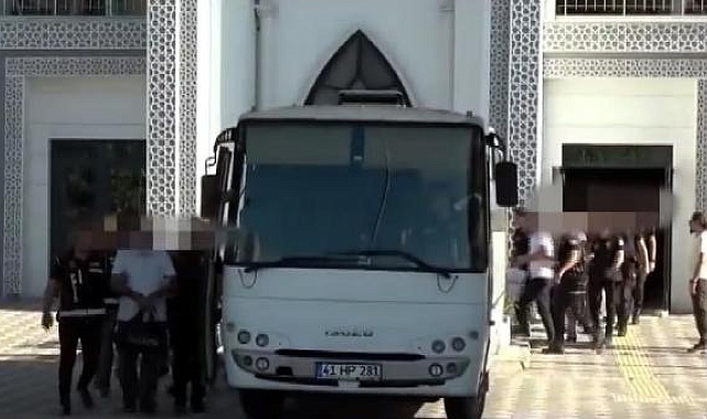 FETÖ'nün finans kaynaklarına yönelik operasyonda gözaltına alınan 14 şüpheli adliyede