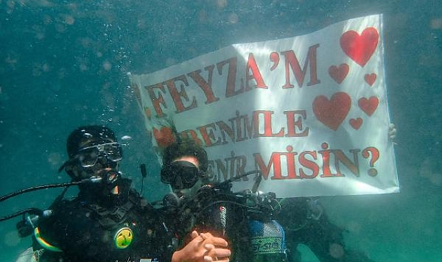 İlk kez dalış yapmanın tedirginliği, ömür boyu unutamayacağı bir anıya dönüştü