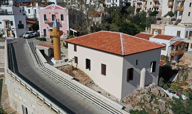 Kaş'taki 142 yıllık Lami Bey Camii'nin restorasyonu tamamlandı