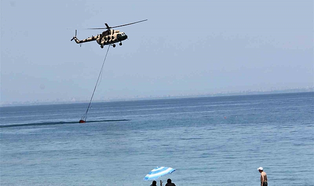 Kemer yangınının 3'üncü günde etrafı çevrildi