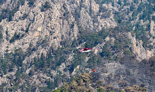 Kemer'deki orman yangını 5'inci gününde. İşte detaylar