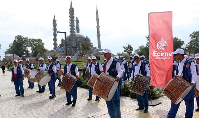 Kırkpınar Yağlı Güreşleri haftası 'karşılama' geleneği ile başladı