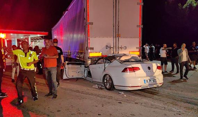 Kuzenim olduğunu görünce gözlerime inanamadım