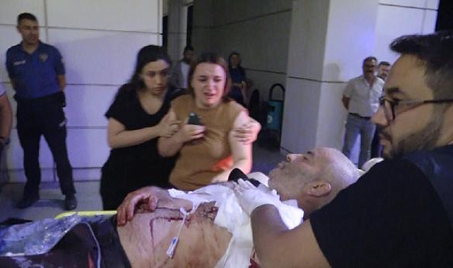 Oğlunun yardımına gitti, kalbinden bıçaklandı