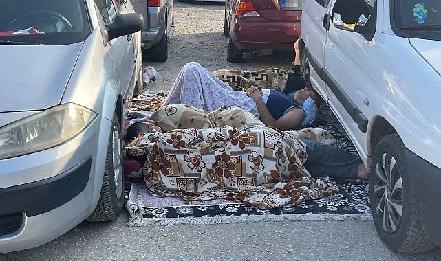 Otellerde yer bulamadılar, 'yok artık' dedirten görüntüler !
