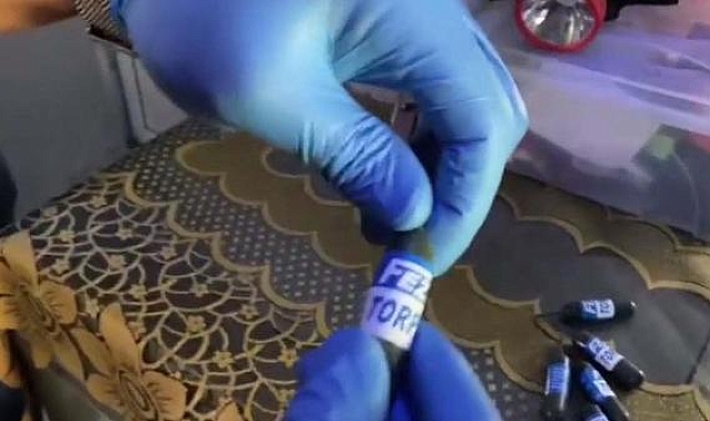 Otomobilinden attığı torpil, 160 hektarı kül etmiş