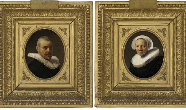 Rembrandt'ın iki portre eseri, 13 milyon 156 bin Euro'ya satıldı