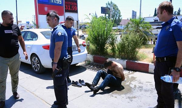 Son kez konuşmak istediği eski sevgilisini bıçakla rehin aldı