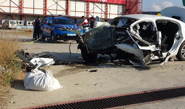 Sürücü kazada öldü, aracından uyuşturucu çıktı