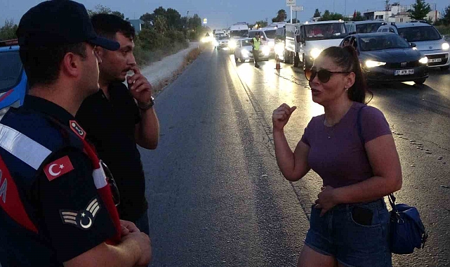 Sürücülerin panik anları kameralara yansıdı