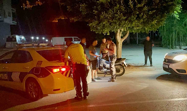 Trafik polisine direnen alkollü sürücü trafikten men edildi