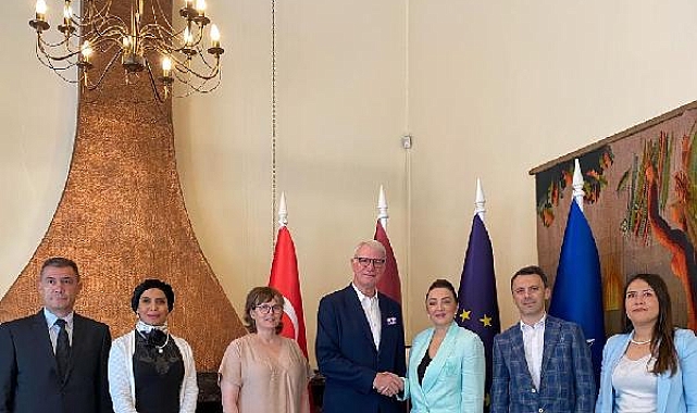 ULUSKON ile Letonya Büyükelçiliği'nden bilişim sektörüne odaklı iş görüşmesi