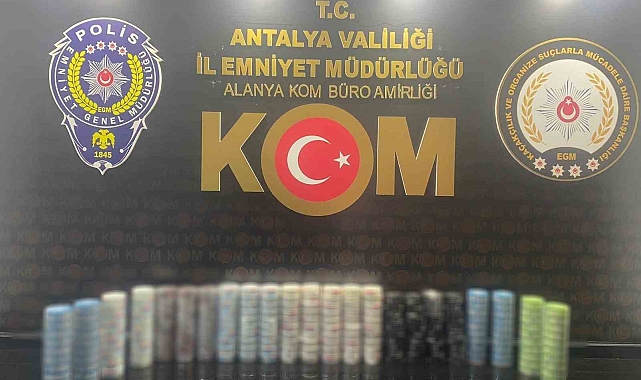 Antalya sahte alkol ve kaçak sigara operasyonu