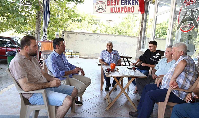 Başkan Genç, esnafın derdini dinledi