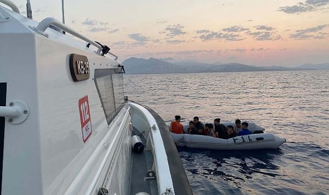 Bodrum'da 43 kaçak göçmen kurtarıldı