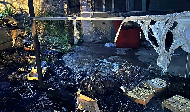 Gazipaşa'da kundaklandığı iddia edilen araç kullanılamaz hale geldi