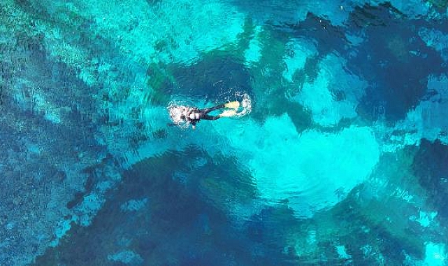 Gökpınar Gölü'nde turistlerin yeni gözdesi irtifa dalışı