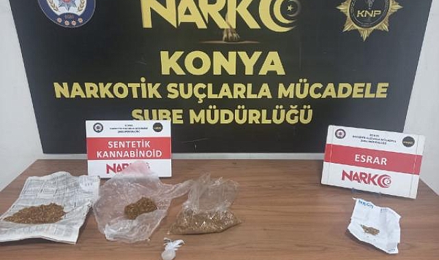 Konya'da uyuşturucu operasyonlarına 41 tutuklama