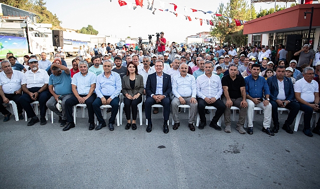 Mersin Büyükşehir Belediyesinden üreticiye tarımsal destek