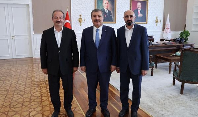 Sağlık-Sen'den Bakan Koca'ya ziyaret
