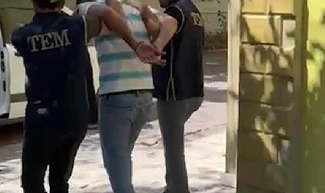 Teröre yardımdan aranan hükümlü yakalandı
