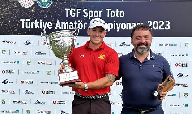 TGF Spor Toto Türkiye Amatör Şampiyonası'nda kazanan Leon Kerem Açıkalın oldu