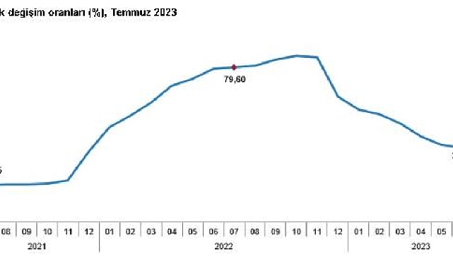 TÜİK, temmuz ayı enflasyon oranlarını açıkladı