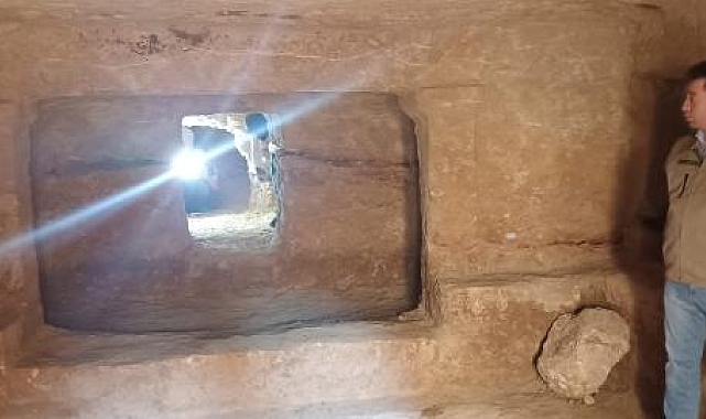 Adıyaman'da kaçak kazıda Roma dönemine ait mezar bulundu