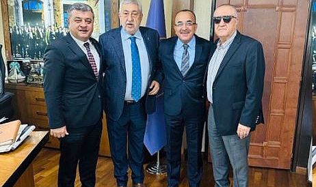 Alkan Palandöken’i ziyaret etti