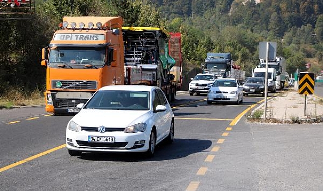 Anadolu Otoyolu'ndaki 45 günlük çalışma, Bolu Dağı esnafının yüzünü güldürdü