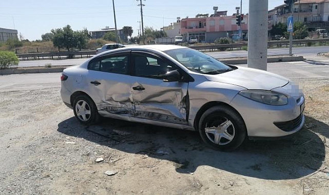 Antalya'da alkollü sürücünün karıştığı kazada 1 kişi yaralandı