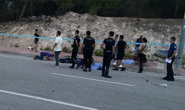 Antalya'da motosiklet faciası: 2 genç kız hayatını kaybetti
