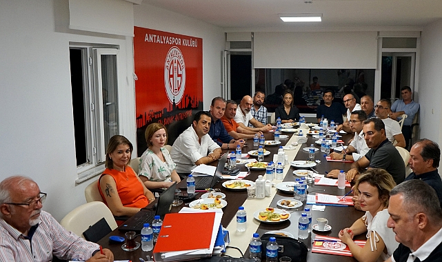 Antalyaspor’da geniş kapsamlı toplantı