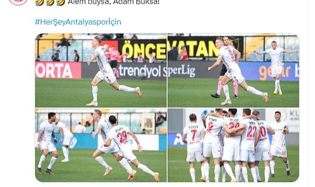 Antalyaspor’dan Adam Buksa paylaşımı