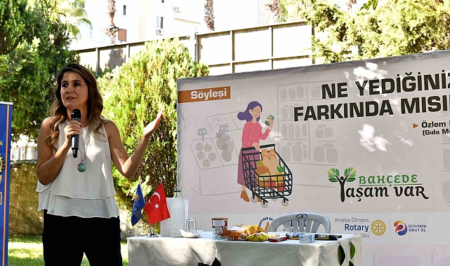 Bahçede öğrenip evde uyguladı
