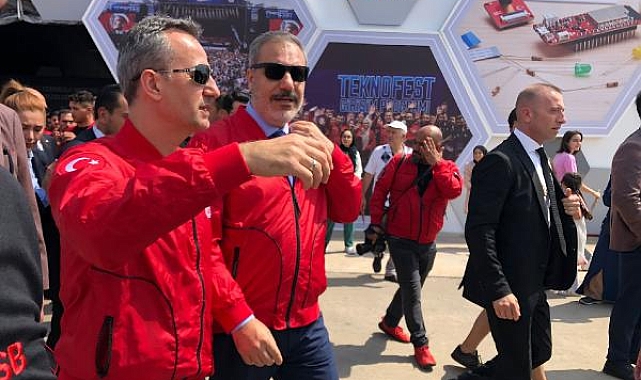 Bakan Fidan'dan TEKNOFEST ziyareti