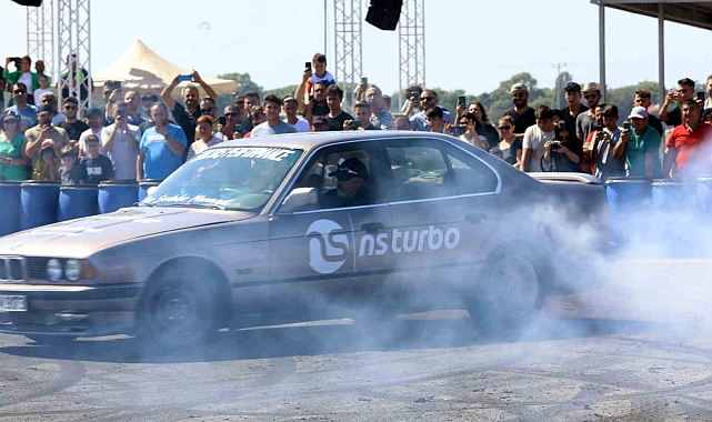Drift ve modifiye tutkunları Manavgat'ta buluştu