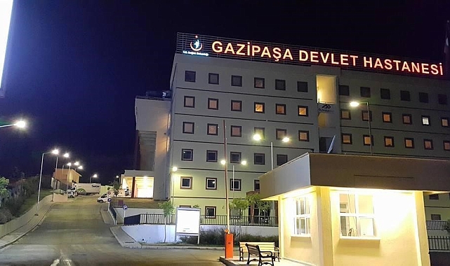 Gazipaşa Devlet Hastanesi'ne 8 ayda 232 bin 76 hasta başvurdu