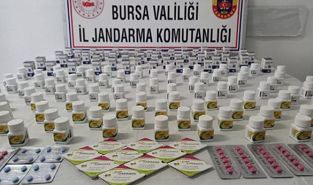 Jandarmadan cinsel gücü artırıcı sahte ilaç operasyonu: 2 gözaltı
