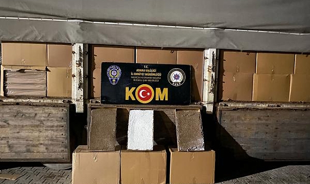 Kaçak doldurulmuş 8 milyon 235 bin adet sigara ele geçirildi